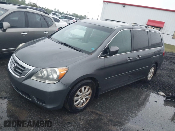 2010 Honda Odyssey EX with VIN 5FNRL3H49AB064810, listed as a IAAI auction lot 42021757 with 268,071 mi miles. Bid and sale history available at carsss.com. Image 2.