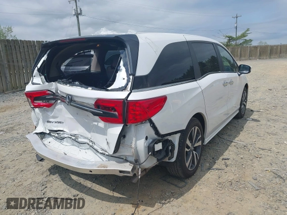 2023 Honda Odyssey Touring с VIN 5FNRL6H84PB072746, выставлен на аукционе IAAI как лот 42085251 с пробегом 17 247 миль миль и . История ставок и продаж доступна на DreamBid. Изображение 4.