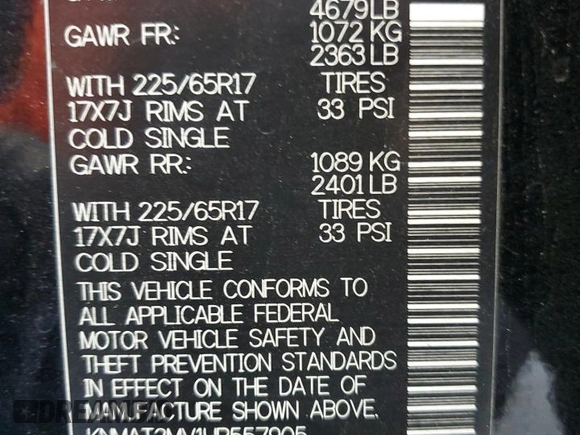 2017 Nissan Rogue SV z VIN KNMAT2MV1HP557905, wystawiony jako Copart lot #63863595 z przebiegiem 78 445 mil mil oraz Szkoda całkowita • Salvage title. Historia ofert i sprzedaży dostępna na DreamBid. Obrazek 14.
