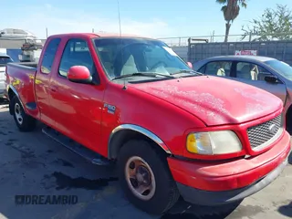 2001 Ford F-150 XL with VIN 2FTRX07L51CA22573, listed as a IAAI auction lot 41710008 with 1 mi miles. Bid and sale history available at carsss.com. Image 1.