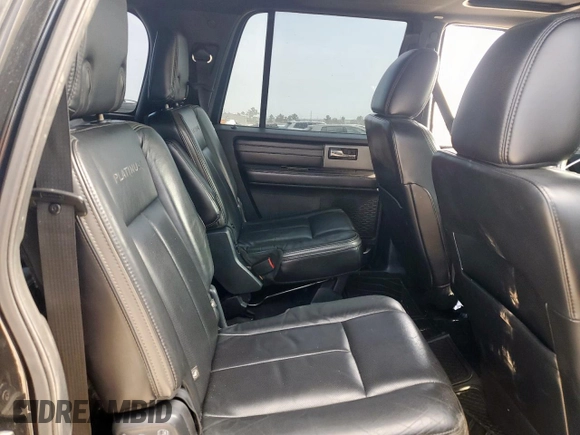 2015 Ford Expedition Max Platinum with VIN 1FMJK1LT5FEF24973, listed as a Copart auction lot 57998415 with 252,476 mi miles and Salvage title. Bid and sale history available at DreamBid. Image 11.
