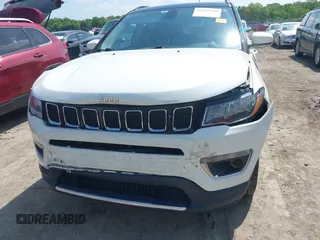 2019 Jeep Compass Limited with VIN 3C4NJCCB4KT743865, listed as a IAAI auction lot 42365744 with 65,273 mi miles and . Bid and sale history available at DreamBid. Image 6.