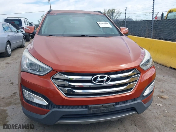 2013 Hyundai Santa Fe 2.0T Sport with VIN 5XYZUDLA3DG123041, listed as a IAAI auction lot 42004611 with 141,484 mi miles. Bid and sale history available at carsss.com. Image 12.