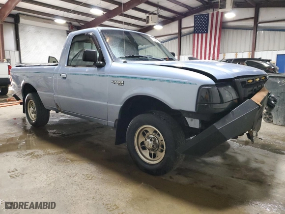 1998 Ford Ranger XL with VIN 1FTYR10C6WUB41066, listed as a Copart auction lot 52504285 with 185,941 mi miles and Salvage Title. Bid and sale history available at carsss.com. Image 4.