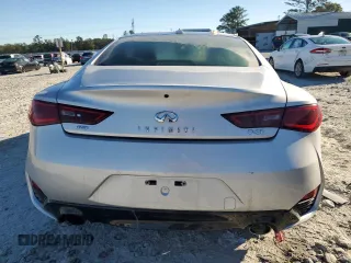 2018 Infiniti Q60 Sport with VIN JN1EV7EL3JM390639, listed as a Copart auction lot 74460834 with 76,707 mi miles and Salvage title. Bid and sale history available at DreamBid. Image 6.