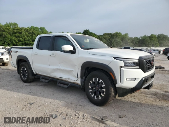 2022 Nissan Frontier SV with VIN 1N6ED1EJ2NN644110, listed as a Copart auction lot 56389655 with 32,812 mi miles and Salvage title. Bid and sale history available at DreamBid. Image 4.