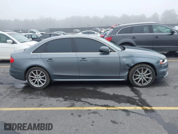 2016 Audi A4 Premium with VIN WAUBFAFL7GN016012, listed as a IAAI auction lot 41489832 with 125,826 mi miles. Bid and sale history available at carsss.com. Image 13.