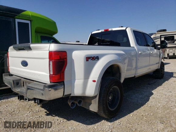2020 Ford F-350 XL with VIN 1FT8W3DT9LEE05711, listed as a Copart auction lot 74228594 with 145,332 mi miles and Clean title. Bid and sale history available at DreamBid. Image 3.