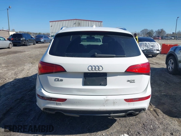 2013 Audi Q5 Prestige with VIN WA1WGAFP6DA073125, listed as a IAAI auction lot 41501759 with 166,238 mi miles and . Bid and sale history available at DreamBid. Image 16.