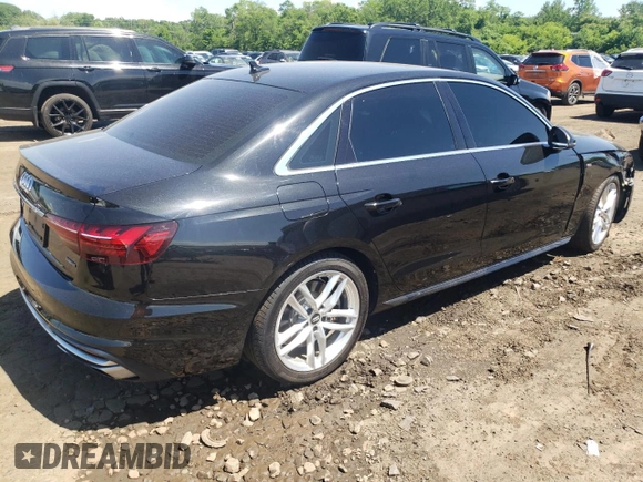 2020 Audi A4 Premium z VIN WAUDNAF4XLA071284, wystawiony jako Copart lot #57919234 z przebiegiem 60 947 mil mil oraz Szkoda całkowita • Salvage title. Historia ofert i sprzedaży dostępna na DreamBid. Obrazek 3.