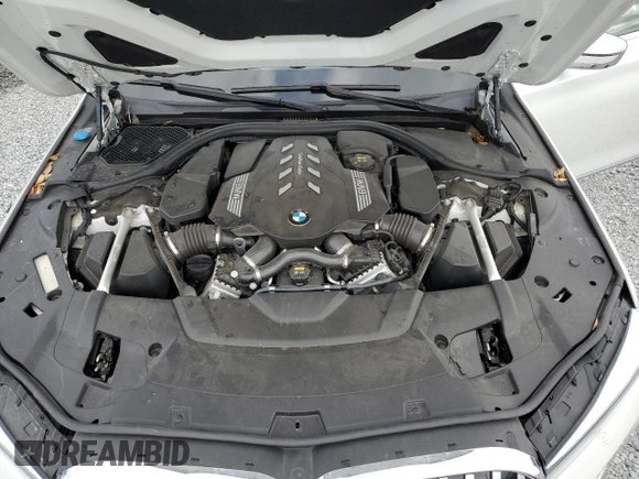 2020 BMW 7 Series 750i xDrive with VIN WBA7U2C05LGJ59504, listed as a Copart auction lot 42771535 with 20,496 mi miles and Salvage Title. Bid and sale history available at carsss.com. Image 11.
