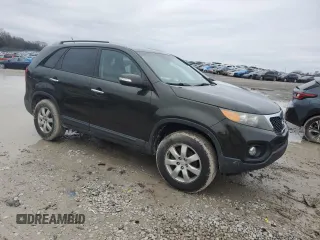 2011 Kia Sorento LX with VIN 5XYKT4A1XBG111070, listed as a Copart auction lot 44599665 with 140,604 mi miles and Clean Title. Bid and sale history available at DreamBid. Image 4.