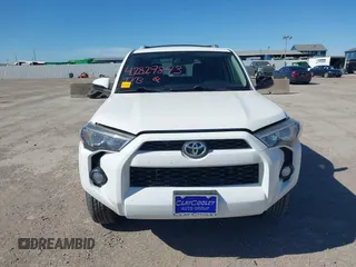 2017 Toyota 4Runner SR5 with VIN JTEZU5JR8H5153693, listed as a IAAI auction lot 41819843 with 56,957 mi miles and . Bid and sale history available at DreamBid. Image 11.