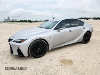 2021 Lexus IS 350 F Sport with VIN JTHGZ1E21M5018938, listed as a Copart auction lot 60145925 with 44,364 mi miles and Salvage title. Bid and sale history available at DreamBid. Image 1.