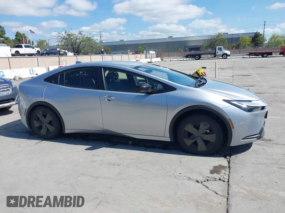 2024 Toyota Prius LE with VIN JTDACAAU3R3024761, listed as a IAAI auction lot 41992059 with 14,119 mi miles and . Bid and sale history available at DreamBid. Image 14.