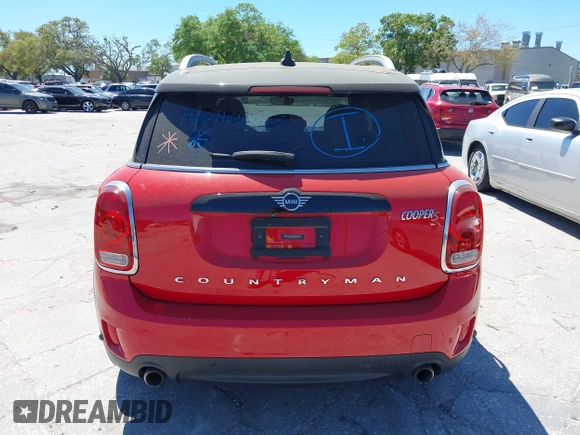 2019 MINI Countryman Cooper S with VIN WMZYT3C55K3E97750, listed as a IAAI auction lot 41844596 with 34,871 mi miles and . Bid and sale history available at DreamBid. Image 16.