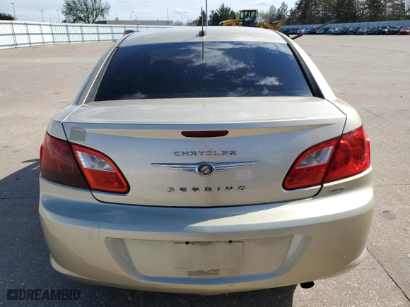 2010 Chrysler Sebring Limited with VIN 1C3CC5FD9AN162052, listed as a Copart auction lot 84756864 with 136,742 mi miles and Non Repairable. Bid and sale history available at carsss.com. Image 6.