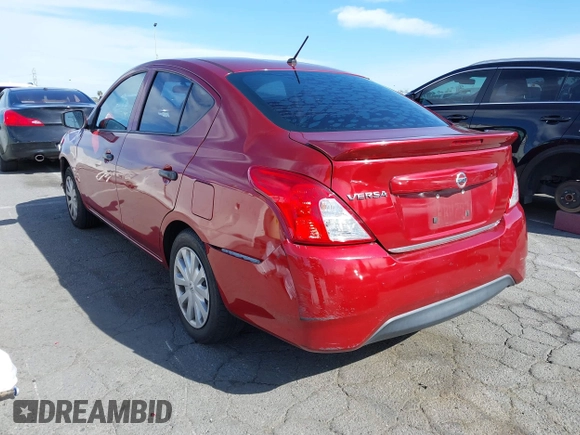 2016 Nissan Versa SV with VIN 3N1CN7APXGL907308, listed as a IAAI auction lot 41904841 with 147,184 mi miles. Bid and sale history available at carsss.com. Image 3.