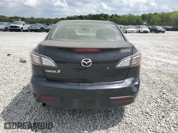 2010 Mazda 3 i Sport with VIN JM1BL1SG8A1311865, listed as a Copart auction lot 51776405 with 131,650 mi miles and Salvage Title. Bid and sale history available at carsss.com. Image 6.