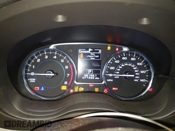 2017 Subaru Forester Limited with VIN JF2SJARC1HH446391, listed as a Copart auction lot 37145983 with 77,392 mi miles. Bid and sale history available at carsss.com. Image 9.