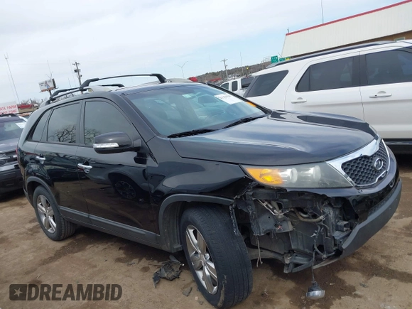 2012 Kia Sorento EX with VIN 5XYKU4A2XCG284563, listed as a IAAI auction lot 41753526 with 206,900 mi miles. Bid and sale history available at carsss.com. Image 13.