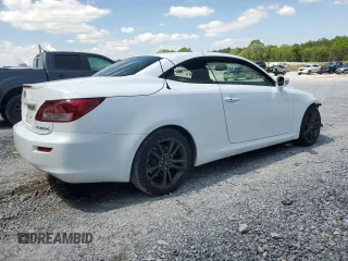 2014 Lexus IS 250 C with VIN JTHFF2C25E2530315, listed as a Copart auction lot 52079275 with 122,386 mi miles and Salvage title. Bid and sale history available at DreamBid. Image 3.