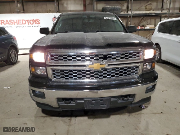 2014 Chevrolet Silverado 1500 LT with VIN 1GCVKREC3EZ216970, listed as a Copart auction lot 84018004 with 129,233 mi miles and Salvage Title. Bid and sale history available at carsss.com. Image 5.