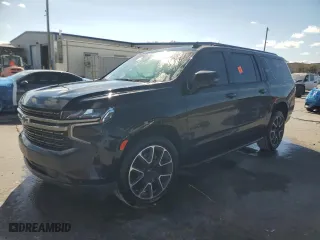 2022 Chevrolet Suburban RST with VIN 1GNSKEKD8NR197350, listed as a Copart auction lot 88249775 with 58,380 mi miles and Salvage Title. Bid and sale history available at carsss.com. Image 1.