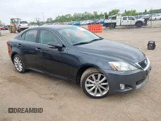 2009 Lexus IS 250 with VIN JTHCK262995032388, listed as a IAAI auction lot 42248878 with 42,347 mi miles and . Bid and sale history available at DreamBid. Image 1.