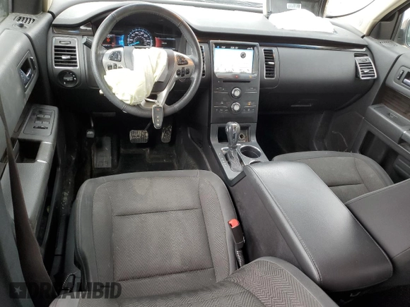 2017 Ford Flex SEL with VIN 2FMGK5C8XHBA03906, listed as a Copart auction lot 45334675 with 123,746 mi miles and Salvage Title. Bid and sale history available at carsss.com. Image 8.