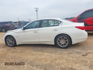2017 Infiniti Q50 3.0t Premium with VIN JN1EV7AR8HM839141, listed as a IAAI auction lot 41803774 with 109,893 mi miles. Bid and sale history available at carsss.com. Image 14.