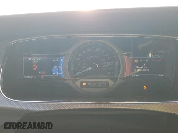 2014 Ford Taurus SHO with VIN 1FAHP2KT0EG181509, listed as a Copart auction lot 52615335 with 205,743 mi miles and Salvage title. Bid and sale history available at DreamBid. Image 9.