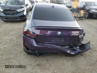2024 BMW 2 Series M240i xDrive with VIN 3MW53CM0XR8E57407, listed as a Copart auction lot 87748745 with 11,111 mi miles and Salvage Title. Bid and sale history available at carsss.com. Image 6.