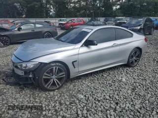 2016 BMW 4 Series 435i xDrive with VIN WBA3R5C51GK374233, listed as a Copart auction lot 61510975 with 97,999 mi miles and Salvage title. Bid and sale history available at DreamBid. Image 1.