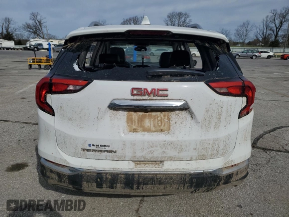 2019 GMC Terrain SLT z VIN 3GKALPEV9KL308495, wystawiony jako Copart lot #49771035 z przebiegiem 185 325 mil mil oraz Szkoda całkowita • Salvage title. Historia ofert i sprzedaży dostępna na DreamBid. Obrazek 6.