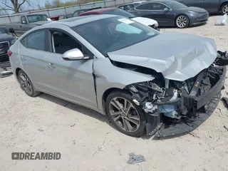 2017 Hyundai Elantra SE z VIN 5NPD84LF7HH209963, wystawiony jako IAAI lot #42056935 z przebiegiem 89 410 mil mil oraz . Historia ofert i sprzedaży dostępna na DreamBid. Obrazek 1.