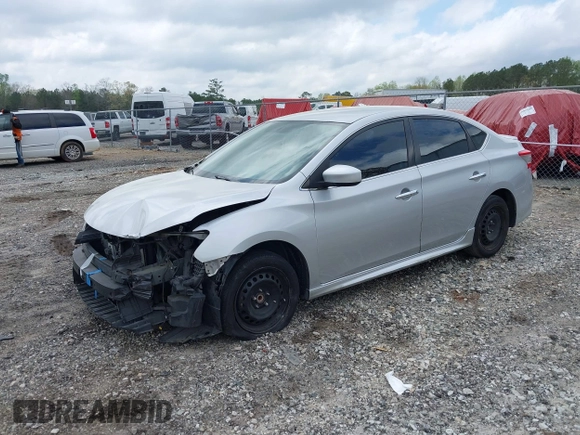 2014 Nissan Sentra S with VIN 3N1AB7AP8EY222045, listed as a IAAI auction lot 41915214 with 187,288 mi miles and . Bid and sale history available at DreamBid. Image 2.