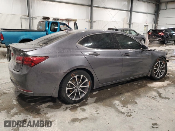 2017 Acura TLX V6 w/Technology Pkg with VIN 19UUB2F57HA001759, listed as a Copart auction lot 49749975 with 64,575 mi miles and Salvage Title. Bid and sale history available at carsss.com. Image 3.