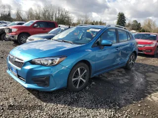2019 Subaru Impreza Premium with VIN 4S3GTAC63K3702603, listed as a Copart auction lot 48428615 with 79,004 mi miles and Salvage Title. Bid and sale history available at DreamBid. Image 1.