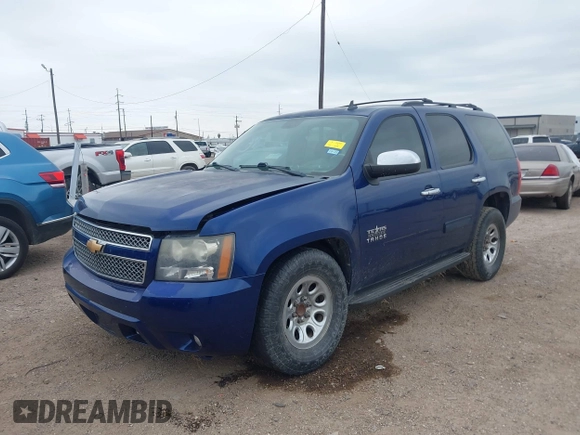 2012 Chevrolet Tahoe LS with VIN 1GNSCAE07CR271482, listed as a IAAI auction lot 41582756 with 134,299 mi miles and . Bid and sale history available at DreamBid. Image 2.