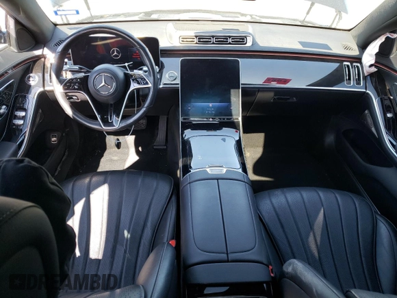 2023 Mercedes-Benz S 500 z VIN W1K6G6DB6PA195794, wystawiony jako Copart lot #46353265 z przebiegiem 35 416 mil mil oraz Szkoda całkowita • Salvage title. Historia ofert i sprzedaży dostępna na DreamBid. Obrazek 8.