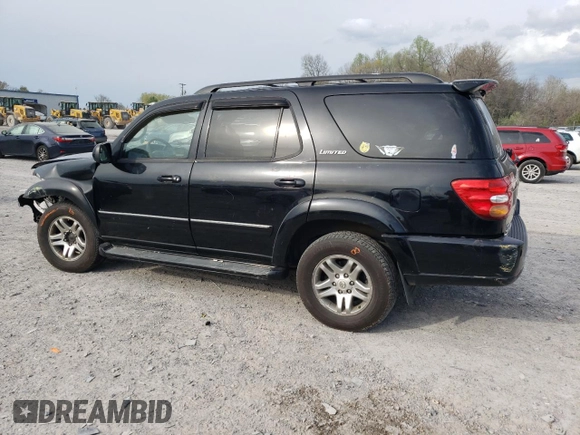 2003 Toyota Sequoia Limited with VIN 5TDBT48A03S168212, listed as a Copart auction lot 51605175 with 373,143 mi miles and Clean Title. Bid and sale history available at DreamBid. Image 2.