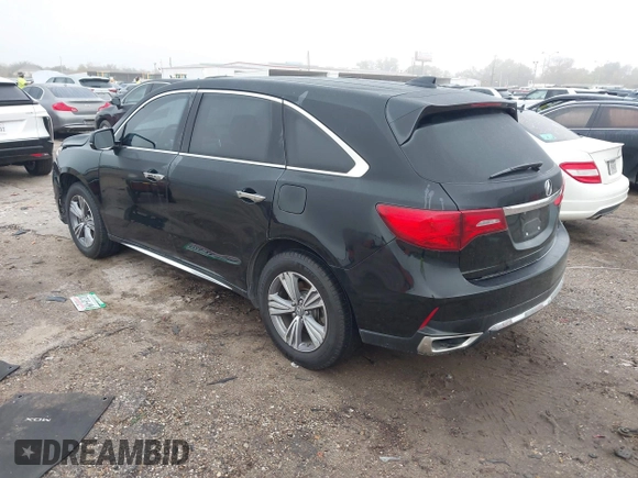 2020 Acura MDX with VIN 5J8YD3H30LL012998, listed as a IAAI auction lot 41095506 with 69,878 mi miles. Bid and sale history available at carsss.com. Image 3.