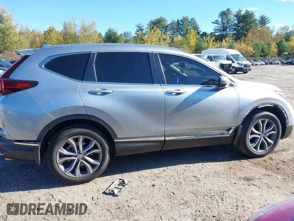 2022 Honda CR-V Touring with VIN 7FARW2H95NE048255, listed as a IAAI auction lot 40594748 with 76,724 mi miles. Bid and sale history available at carsss.com. Image 13.