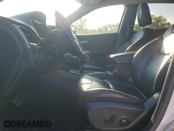 2019 Jeep Cherokee Limited with VIN 1C4PJLDB4KD347822, listed as a Copart auction lot 56195655 with 132,685 mi miles and Salvage title. Bid and sale history available at DreamBid. Image 7.