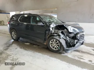 2020 Chevrolet Traverse LT Cloth with VIN 1GNERGKW7LJ324204, listed as a Copart auction lot 59526775 with 125,373 mi miles and Salvage title. Bid and sale history available at DreamBid. Image 4.