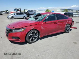 2020 Honda Accord Sport with VIN 1HGCV1F32LA095991, listed as a Copart auction lot 55431085 with 94,532 mi miles and Clean title. Bid and sale history available at DreamBid. Image 1.