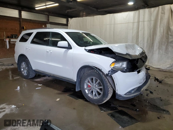 2017 Dodge Durango SXT with VIN 1C4RDJAG4HC611950, listed as a Copart auction lot 57444105 with 83,633 mi miles and Salvage title. Bid and sale history available at DreamBid. Image 4.