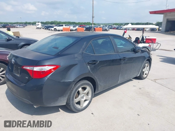 2015 Toyota Corolla L with VIN 5YFBURHE7FP255910, listed as a IAAI auction lot 42132289 with 97,635 mi miles and . Bid and sale history available at DreamBid. Image 4.