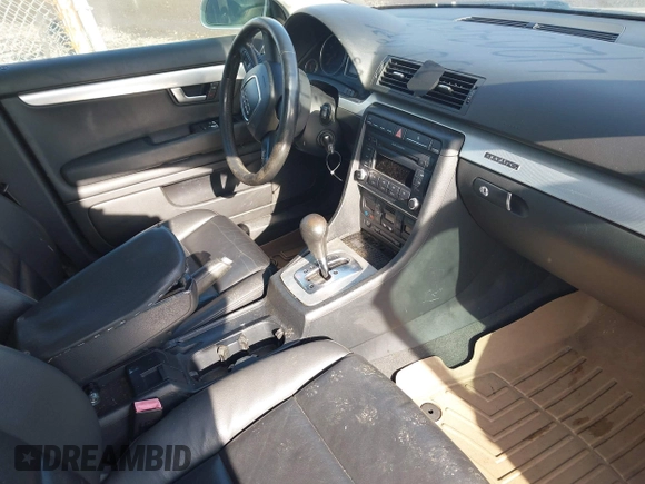 2008 Audi A4 2.0T with VIN WAUDF78E18A151411, listed as a IAAI auction lot 42034389 with Not provided miles and . Bid and sale history available at DreamBid. Image 5.